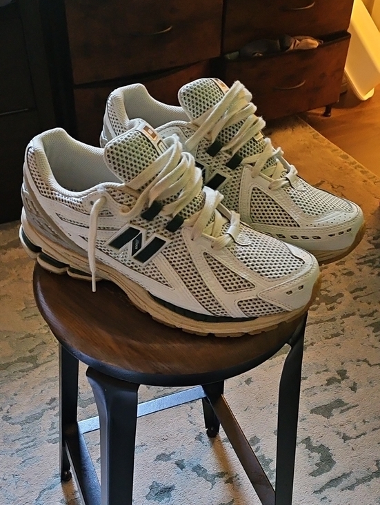 New Balance Other - 1906R New Balance Off White and Green Mesh Running Shoes